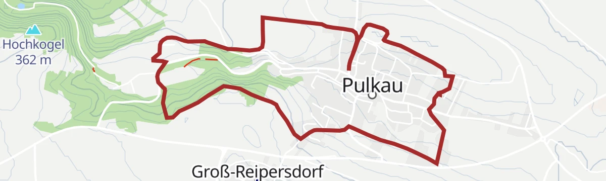 Route map: Rund um Pulkau